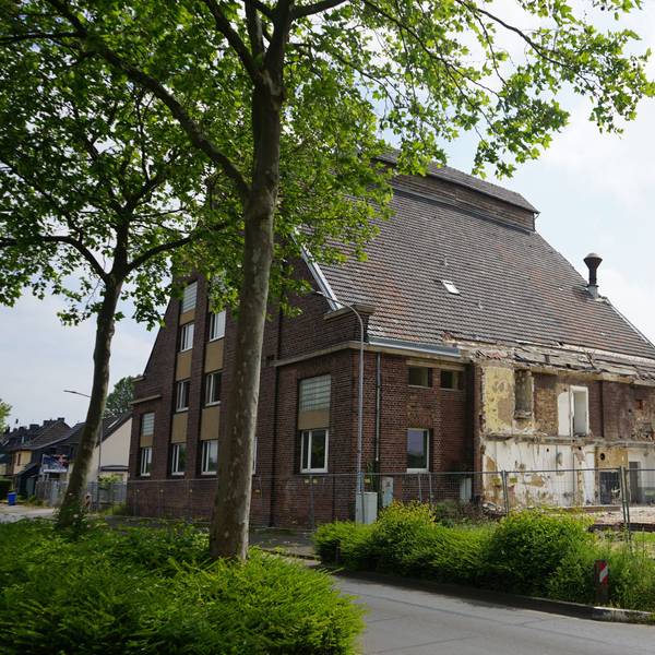 Die ehemalige Glasfabrik in Kerpen-Sindorf