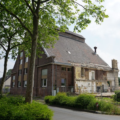 Die ehemalige Glasfabrik in Kerpen-Sindorf