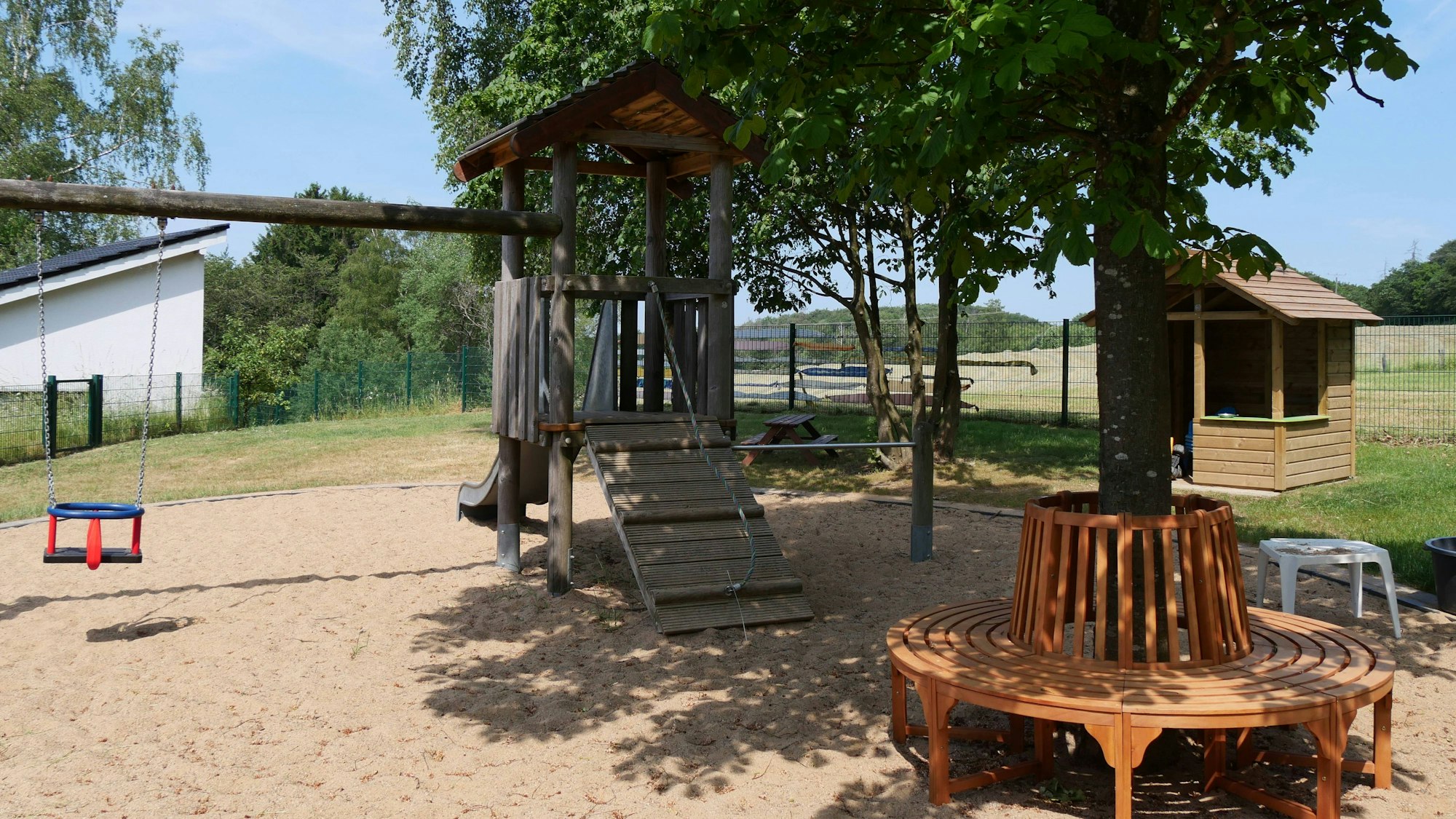 Außengelände der neuen Kita-Gruppe