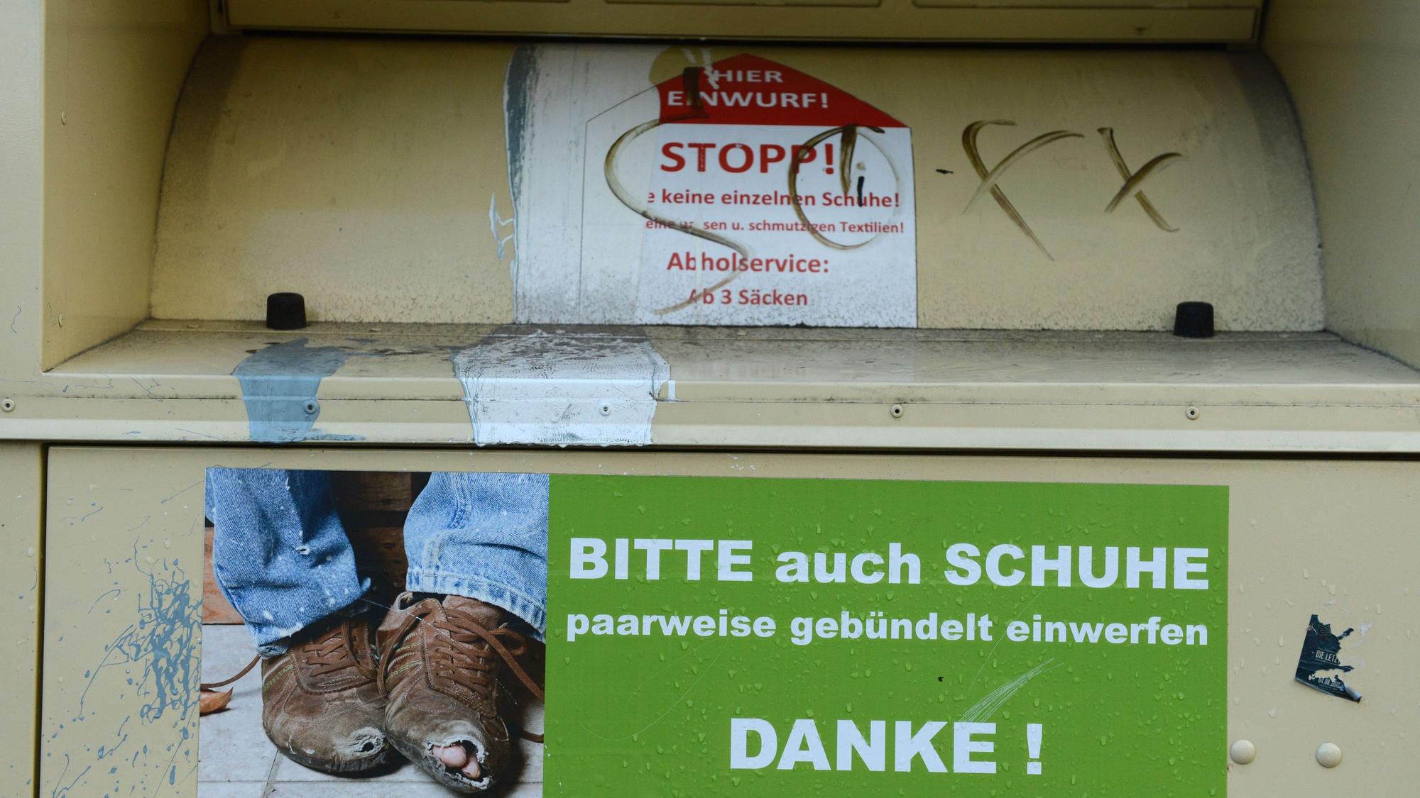 Kleidercontainer wurde in den vergangenen Jahren immer wieder zur tödlichen Falle (Archivbild).