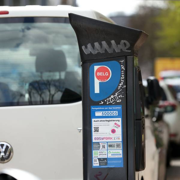 Parkscheinautomat im Belgischen Viertel in Köln