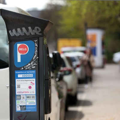 Parkscheinautomat im Belgischen Viertel in Köln