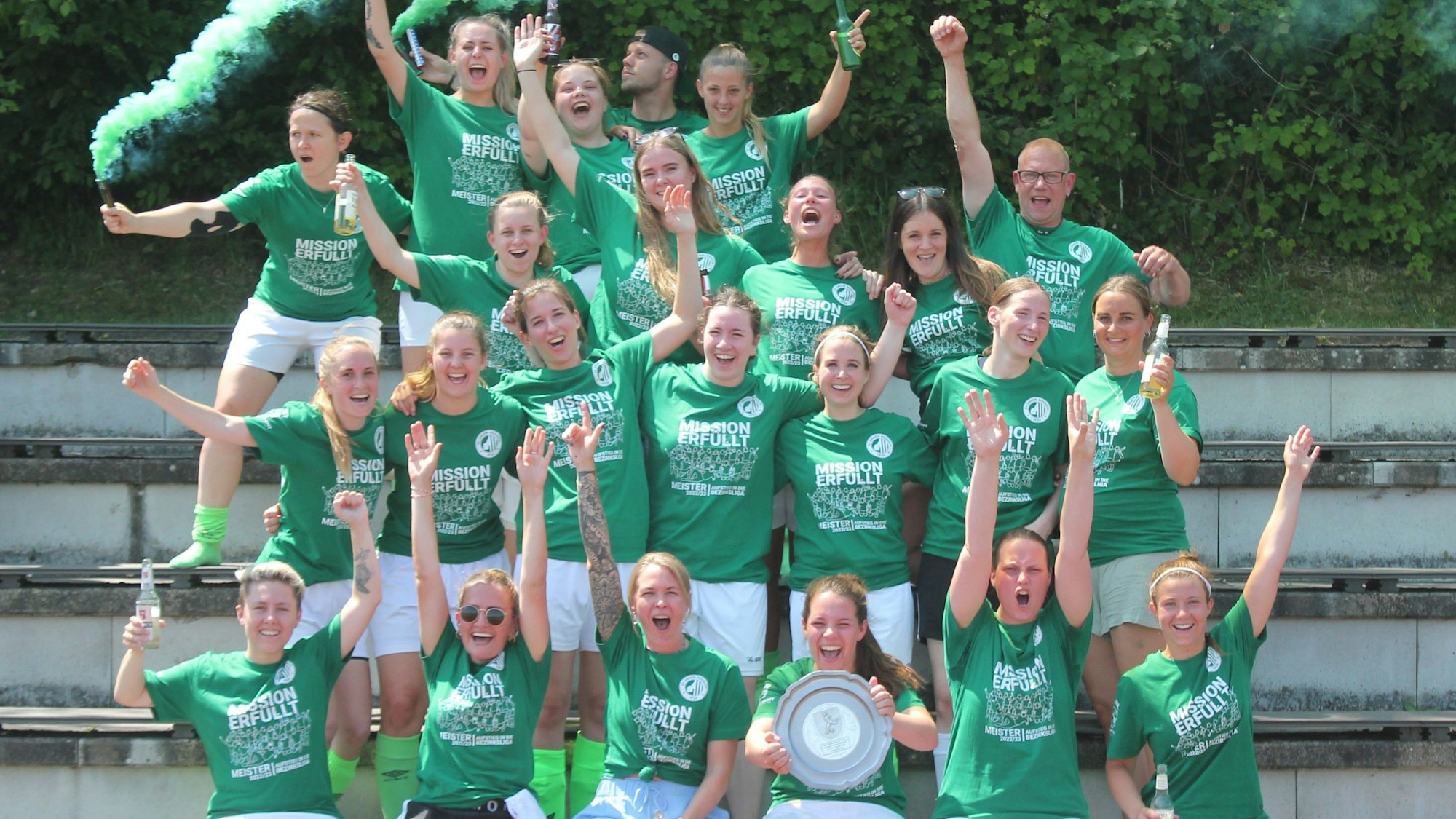 Jubel bei Union Rösrath II.