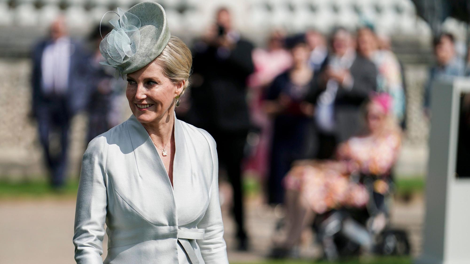 Sophie, Herzogin von Edinburgh, bei der jährlichen Gartenparty der „Not Forgotten Association“ im Buckingham Palace in London.