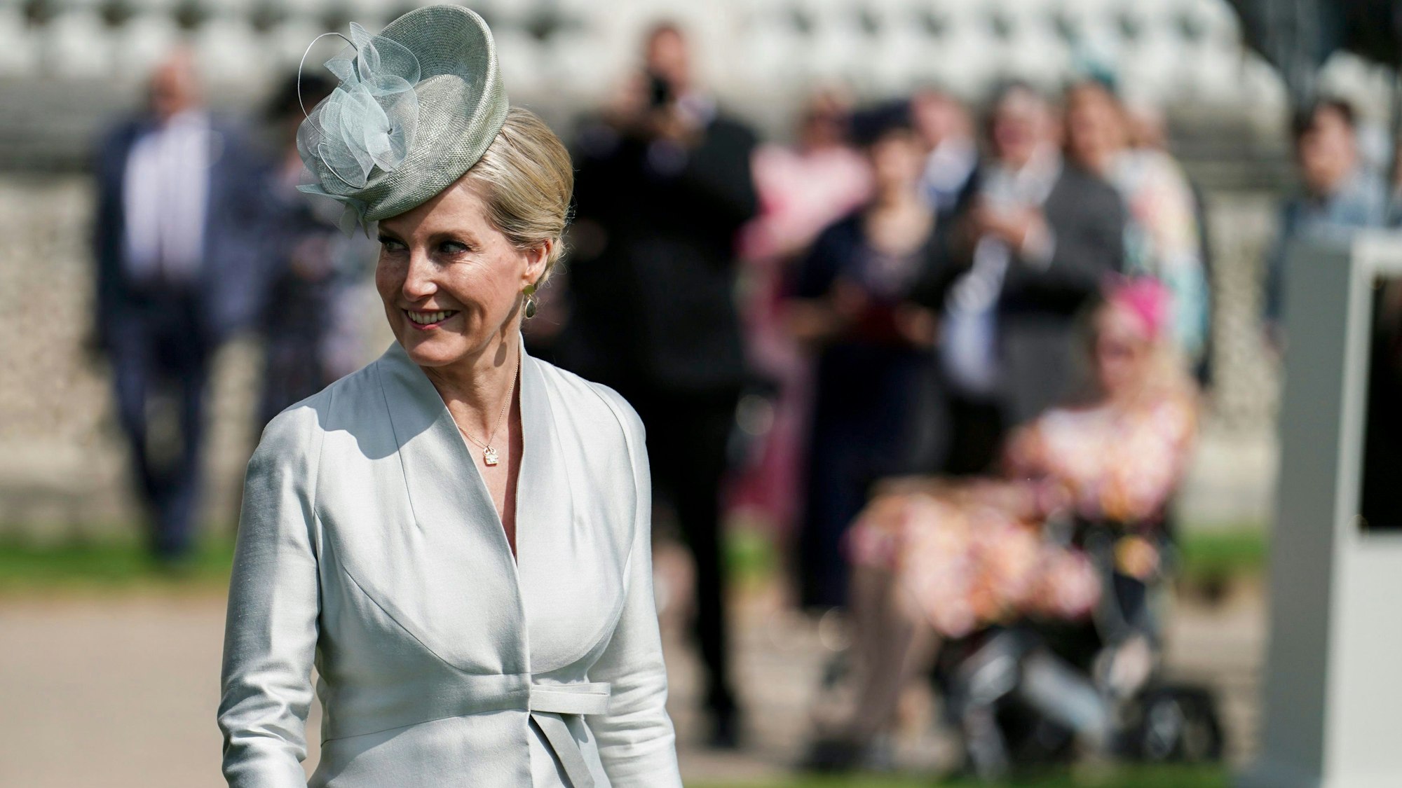 Sophie, Herzogin von Edinburgh, bei der jährlichen Gartenparty der „Not Forgotten Association“ im Buckingham Palace in London.