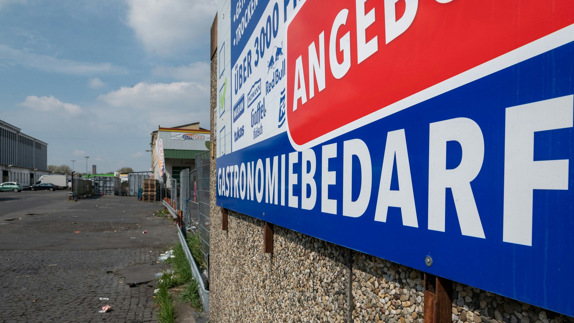 01.05.2021, Köln: Gelände des Großmarktes in Raderthal. Der Großmarkt soll verlagert werden. Auf dem Gelände entsteht die „Parkstadt Süd“