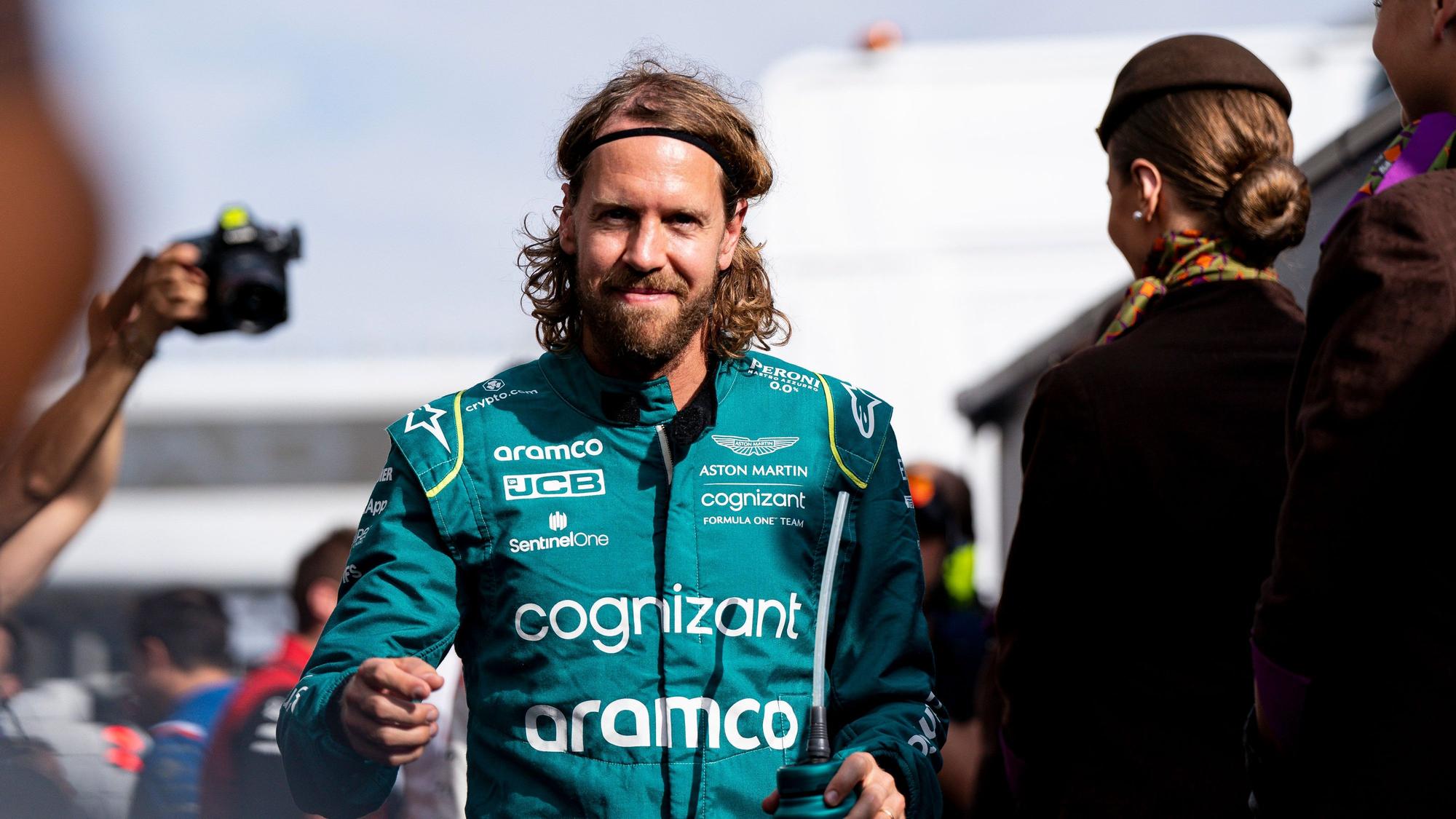 Sebastian Vettel aus Deutschland vom Team Aston Martin vor seinem letzten Rennen beim Großen Preis von Abu Dhabi.