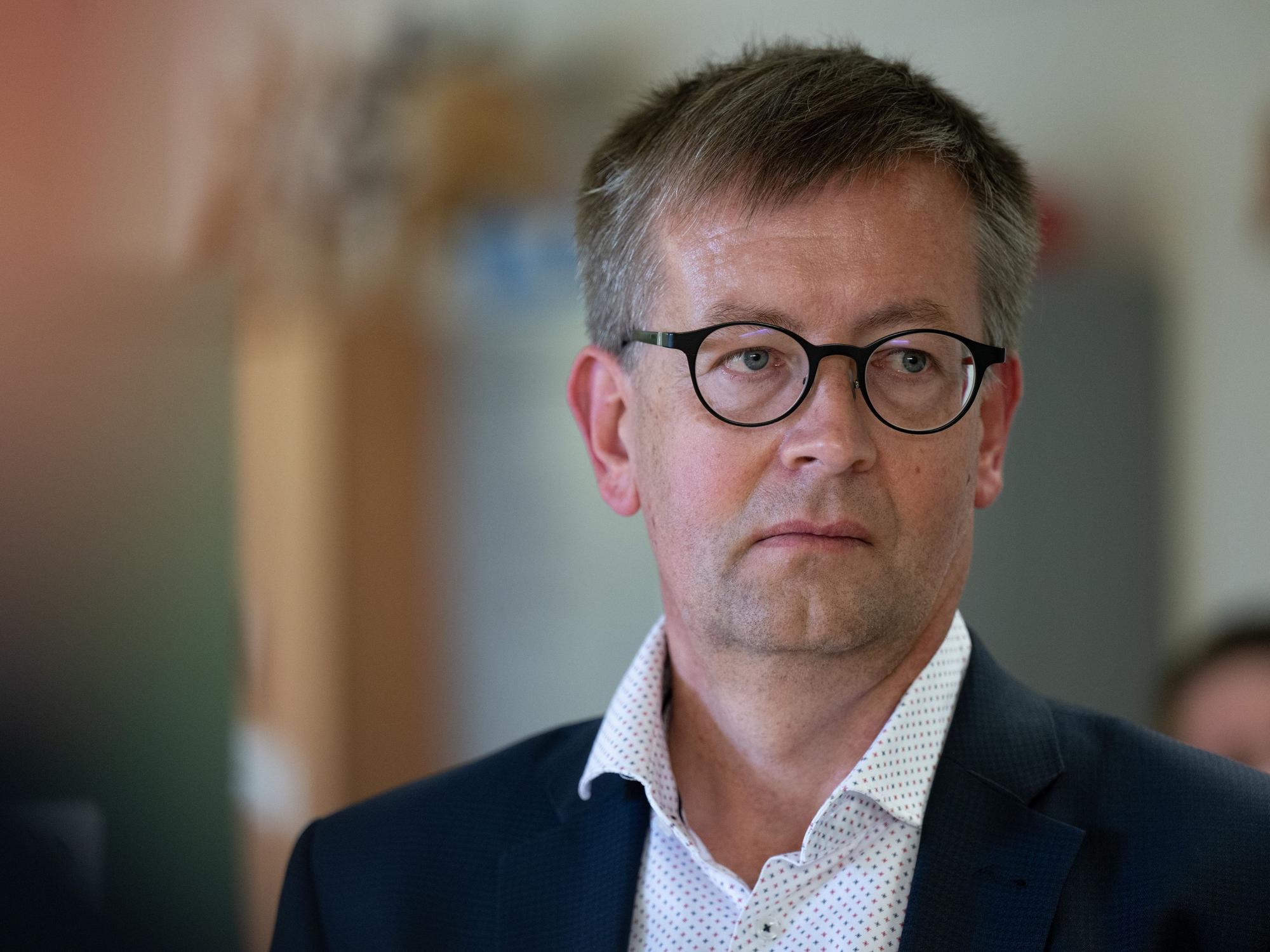 Der Bundesdrogenbeauftragte Burkhard Blienert besucht das Sozialtherapeutische Zentrum in Halle/Saale. Blienert verschafft sich vor Ort einen Eindruck zu dem Projekt.