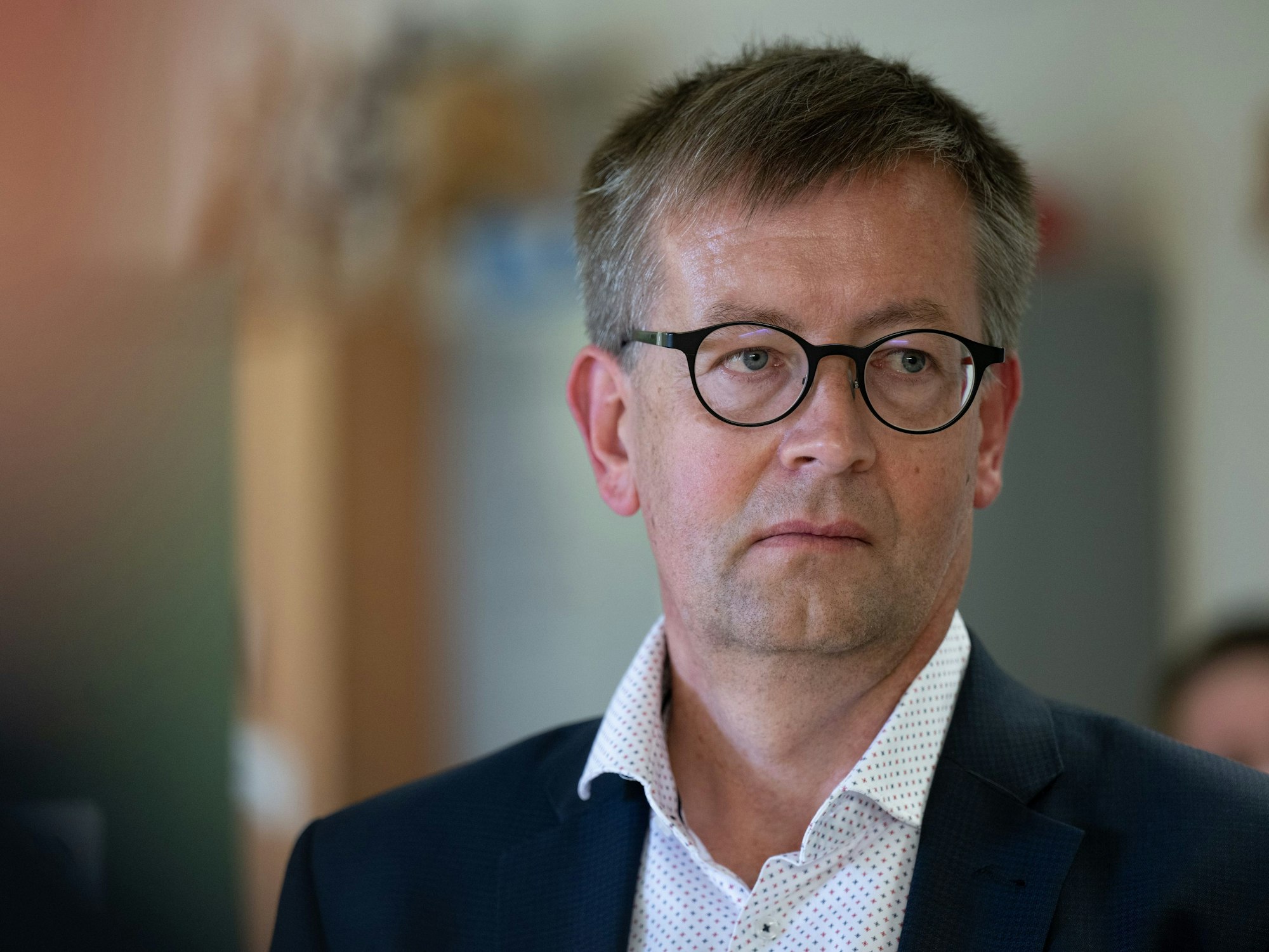 Der Bundesdrogenbeauftragte Burkhard Blienert besucht das Sozialtherapeutische Zentrum in Halle/Saale. Blienert verschafft sich vor Ort einen Eindruck zu dem Projekt.