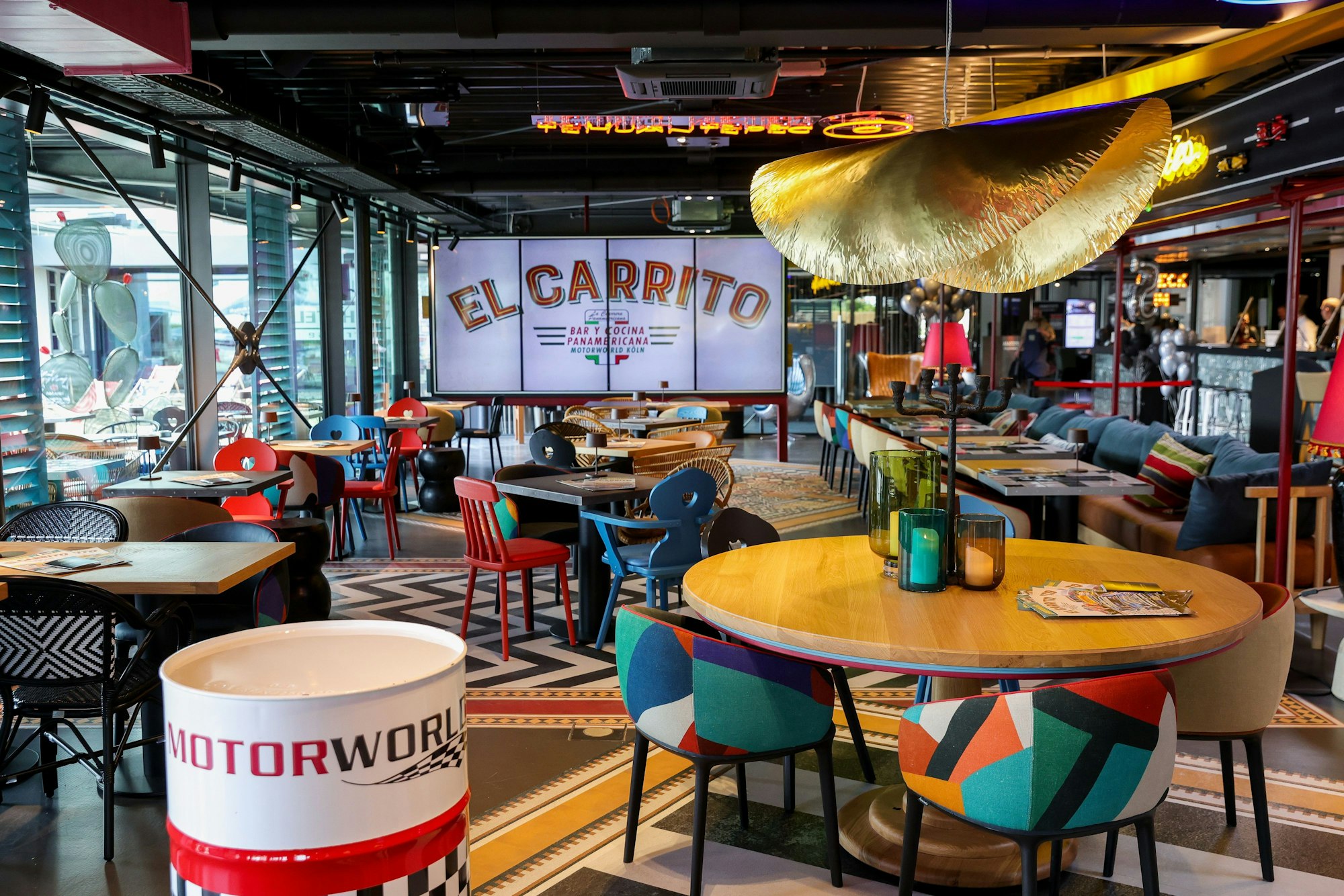 Die Eröffnung des Restaurants "El Carrito".