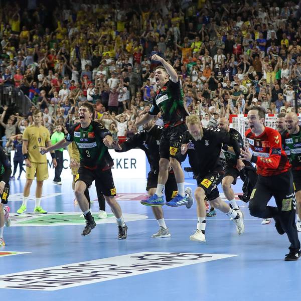 SC Magdeburg Jubel nach Spielende