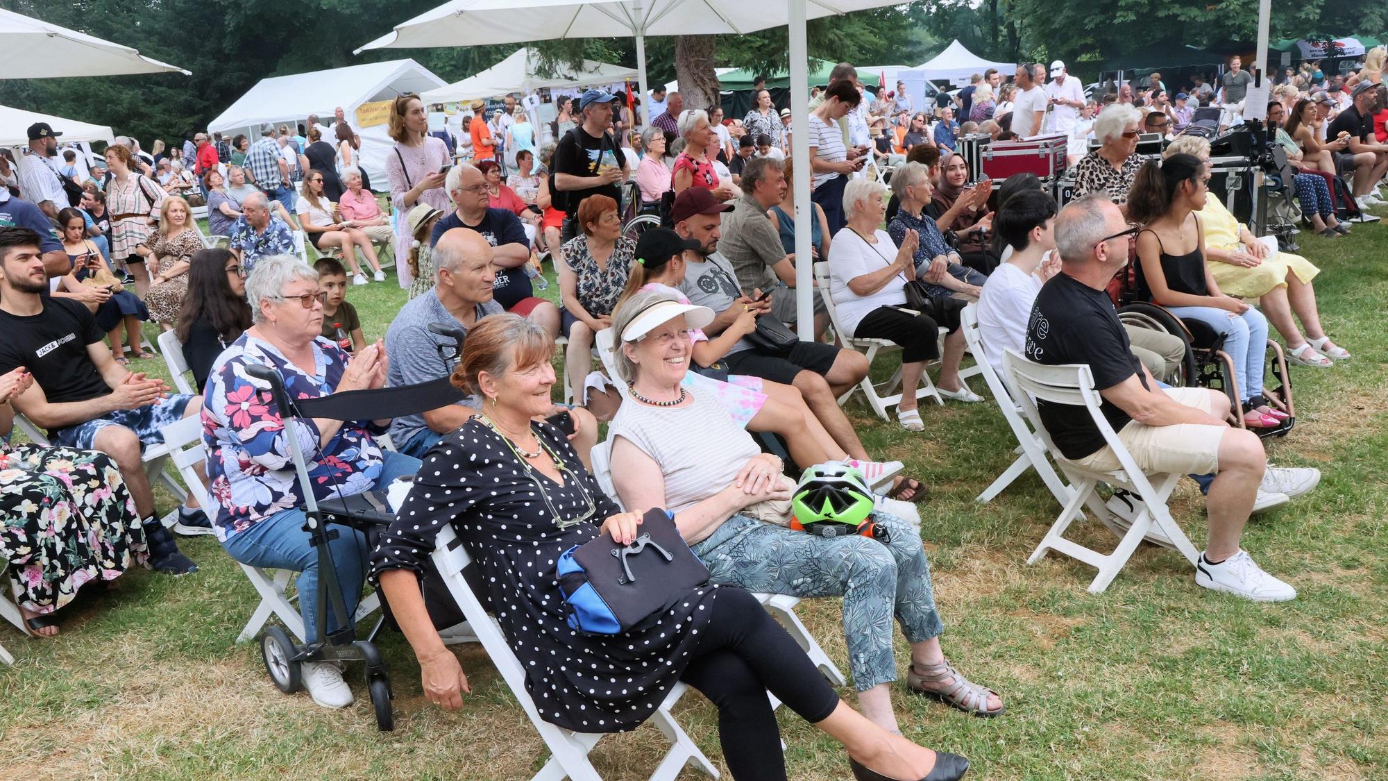 Leverkusen Europafest Morsbroich.
Foto: Michael Wand