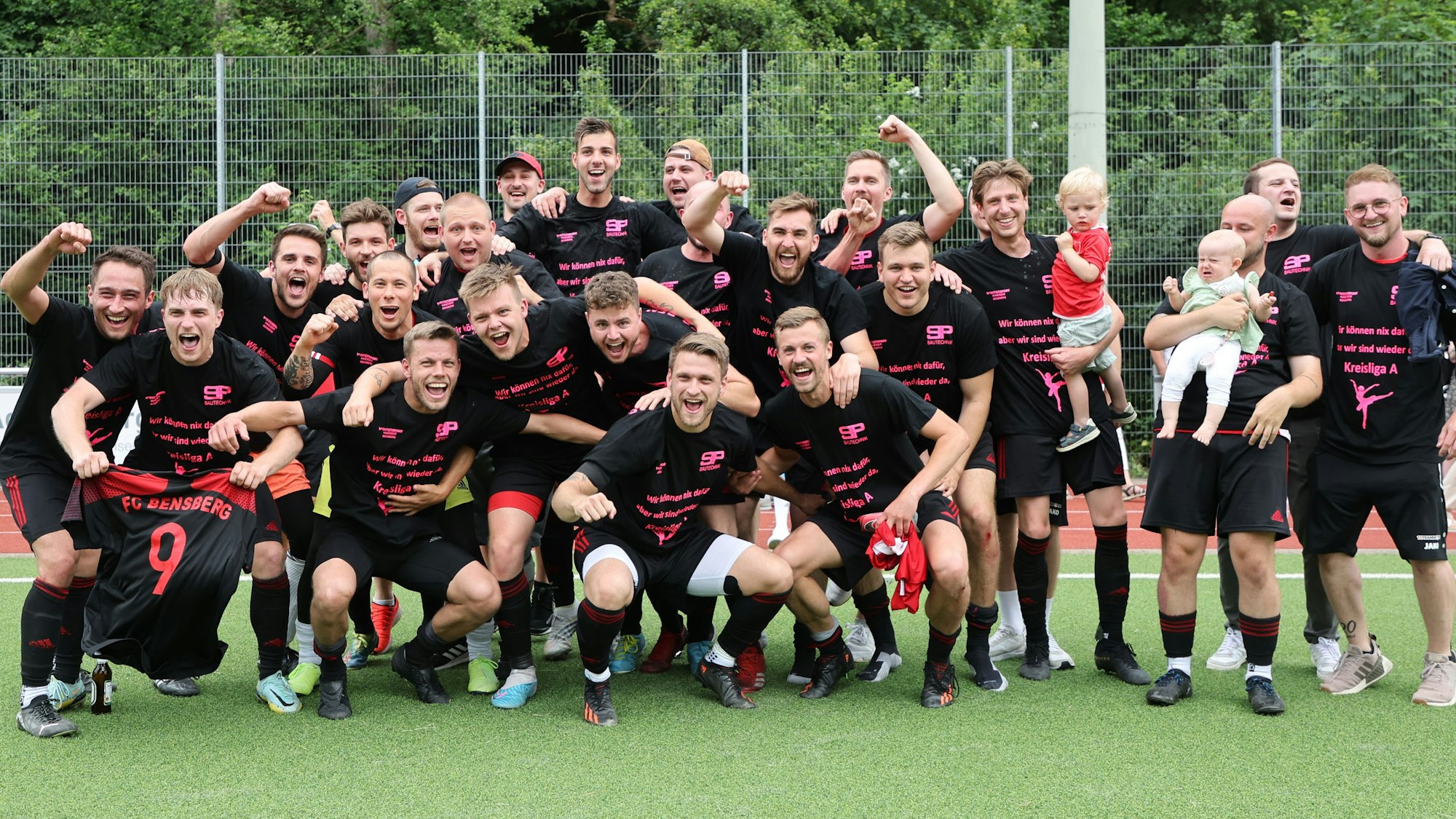 Jubelfoto des FC Bensberg