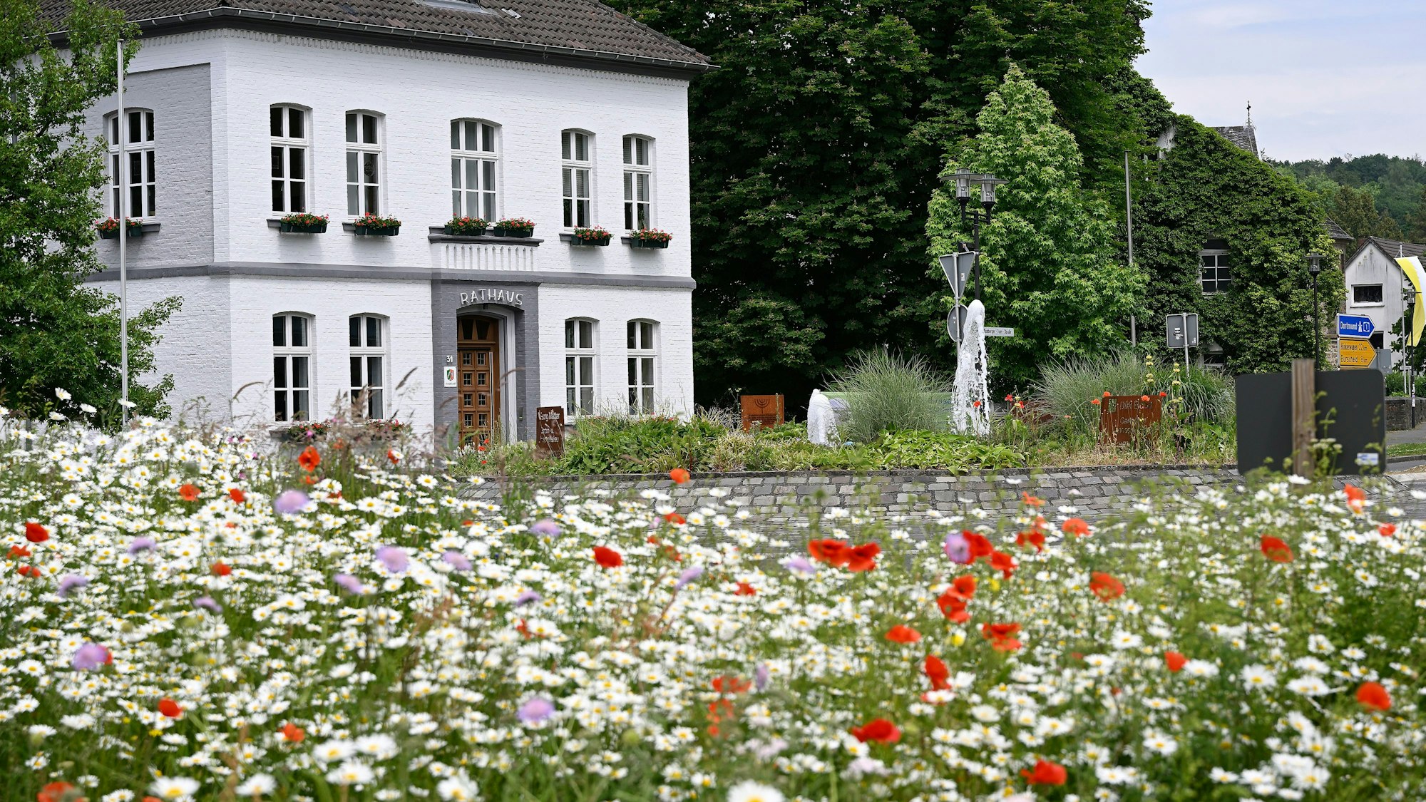 Das Rathaus in Odenthal.