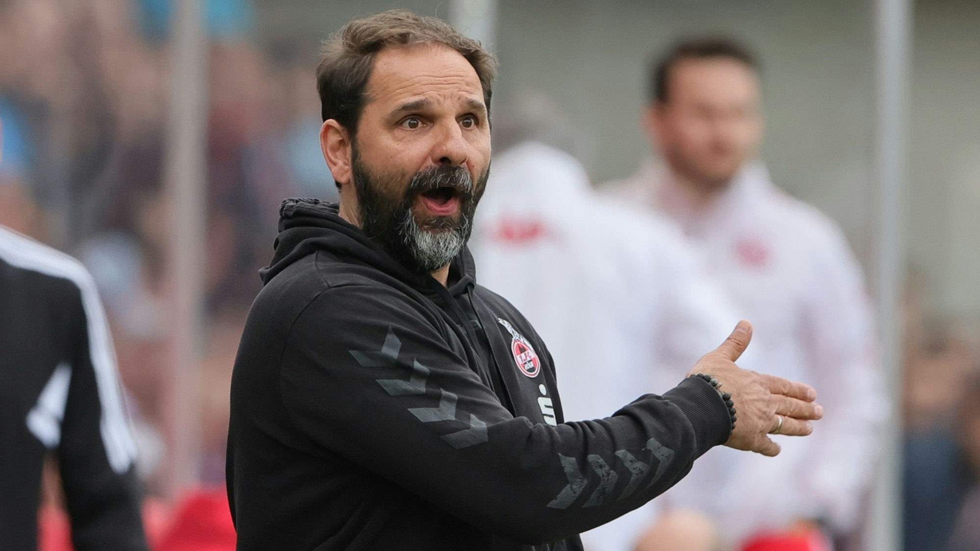 1. FC Köln U19 vs. FSV Mainz 05 U19, A Junioren Bundesliga, Halbfinal Rückspiel um die Deutsche Meisterschaft, Stefan Ruthenbeck (1.FC Köln), 14.04.2023, Bild: Herbert Bucco