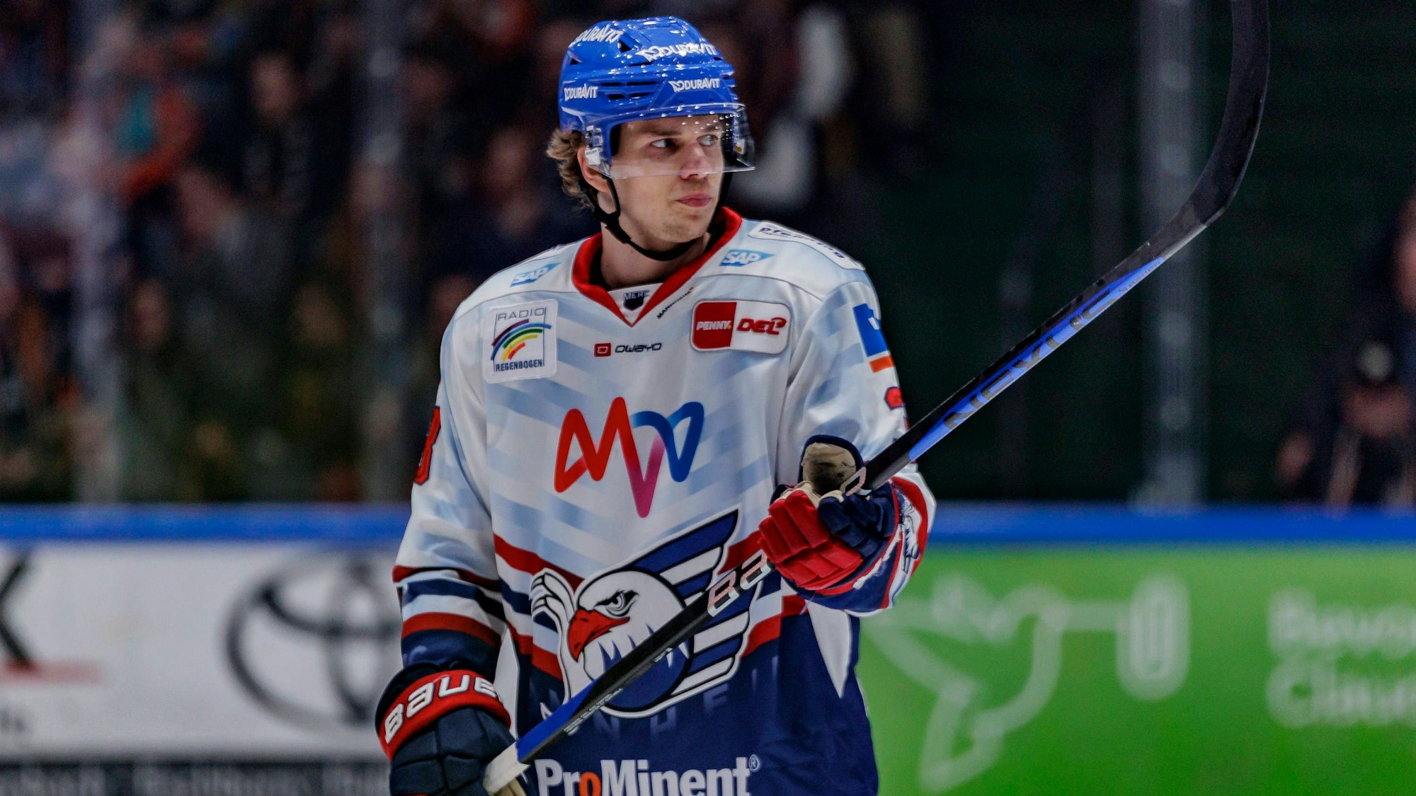 Tim Wohlgemuth wird aus Mannheim zu den Kölner Haien wechseln.