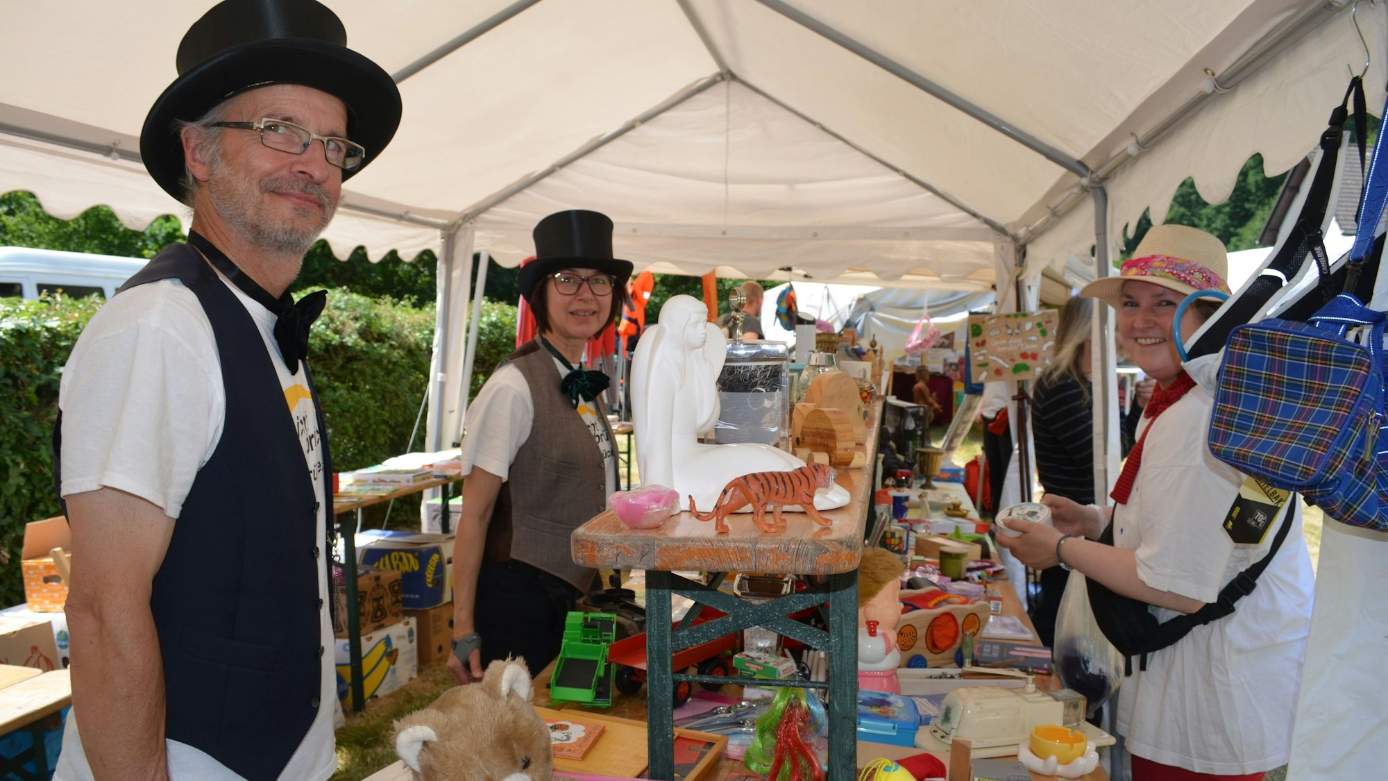 Schnappschuss vom Sommerfest der Lichtbrücke in Loope.