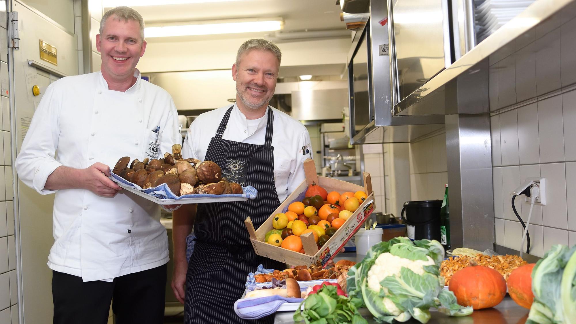 Alejandro und Christopher Wilbrand vom Hotel-Restaurant „Zur Post“ in Odenthal