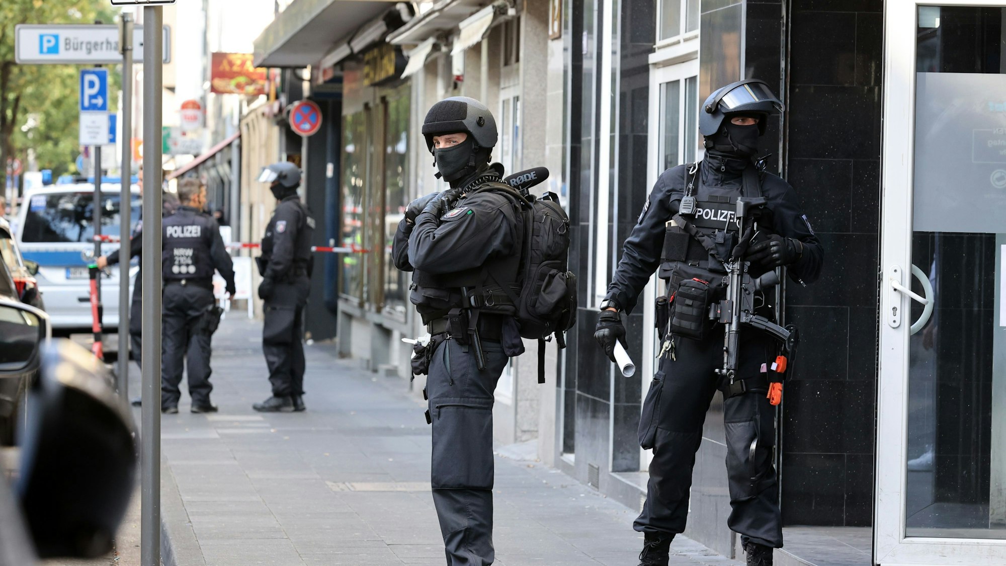 Immer wieder kommt es in Kalk zu Razzien.