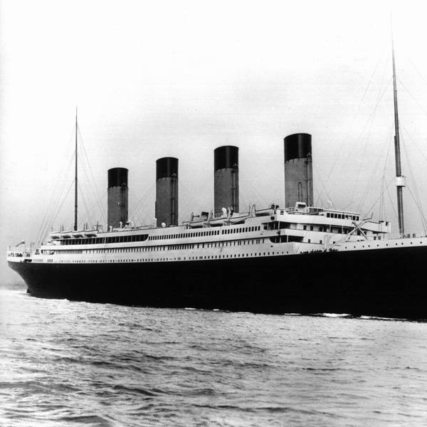 Ein undatiertes Archivfoto zeigt den früheren Luxusdampfer „Titanic“.