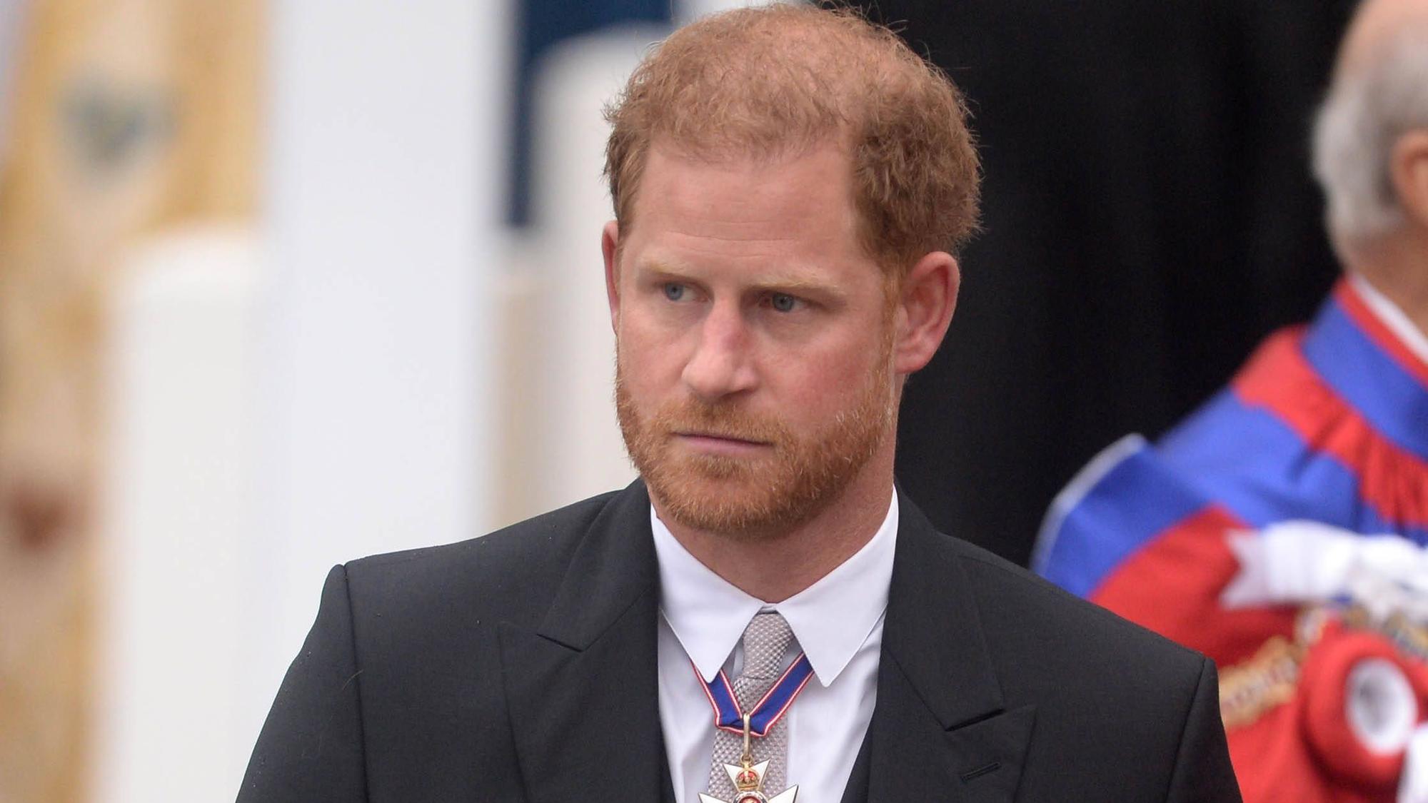 Prinz Harry war Gast bei der Krönung seines Vaters, König Charles III.