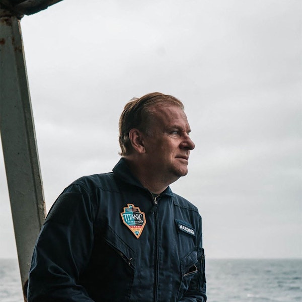 Eine Aufnahme von Hamish Harding, kurz vor dem Start der RMS Titanic Expedition Mission 5 um 4 Uhr morgens am 18. Juni 2023. Das 6,5 Meter lange Schiff der Firma Oceangate Expeditions hatte am Sonntag mit dem Abtauchen begonnen, aber nach weniger als zwei Stunden den Kontakt zur Oberfläche verloren, wie die Behörden mitteilten.