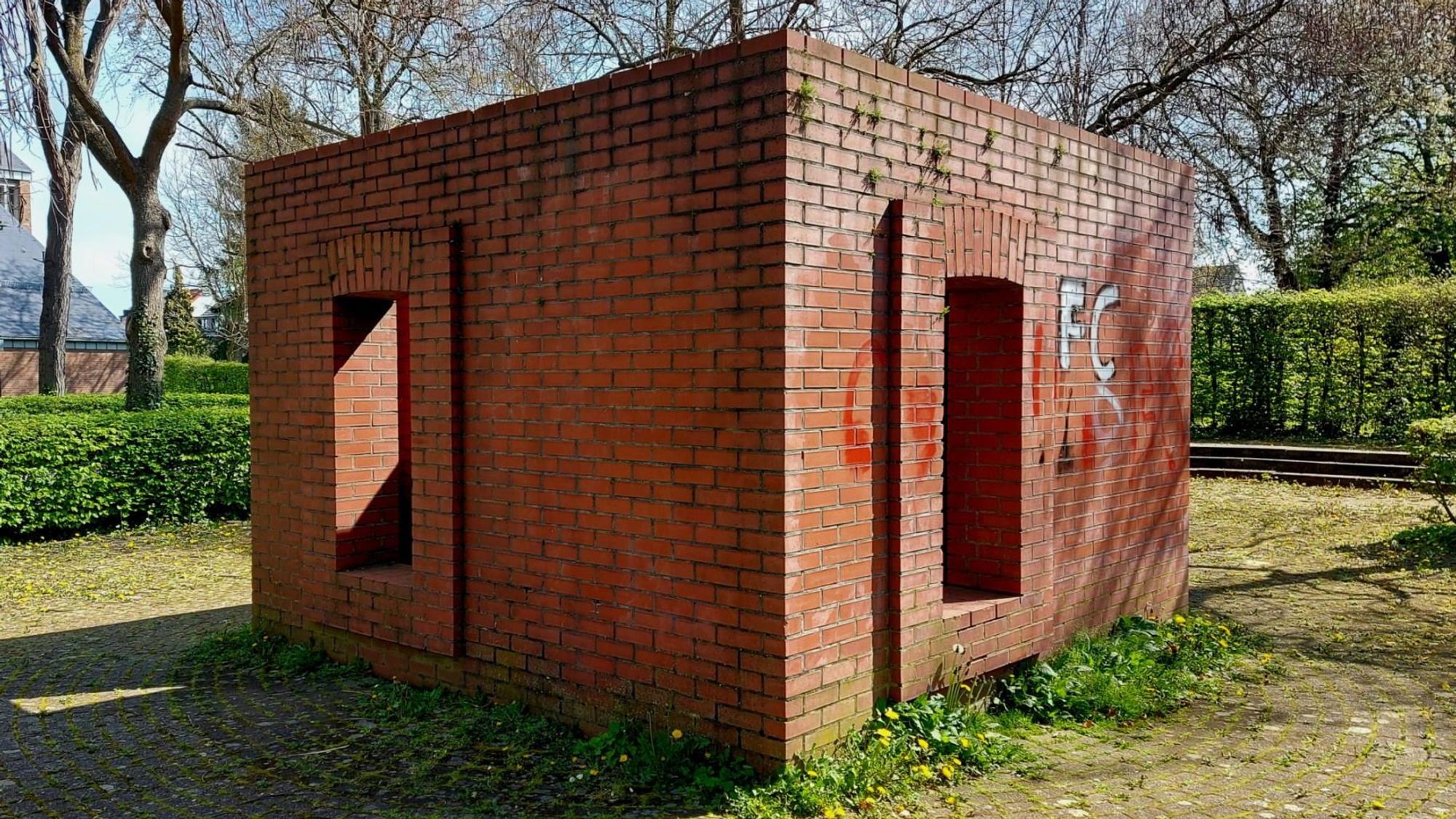 Eins der ungewöhnlichen Bauwerke im Rhein-Erft-Kreis ist hier zu sehen.