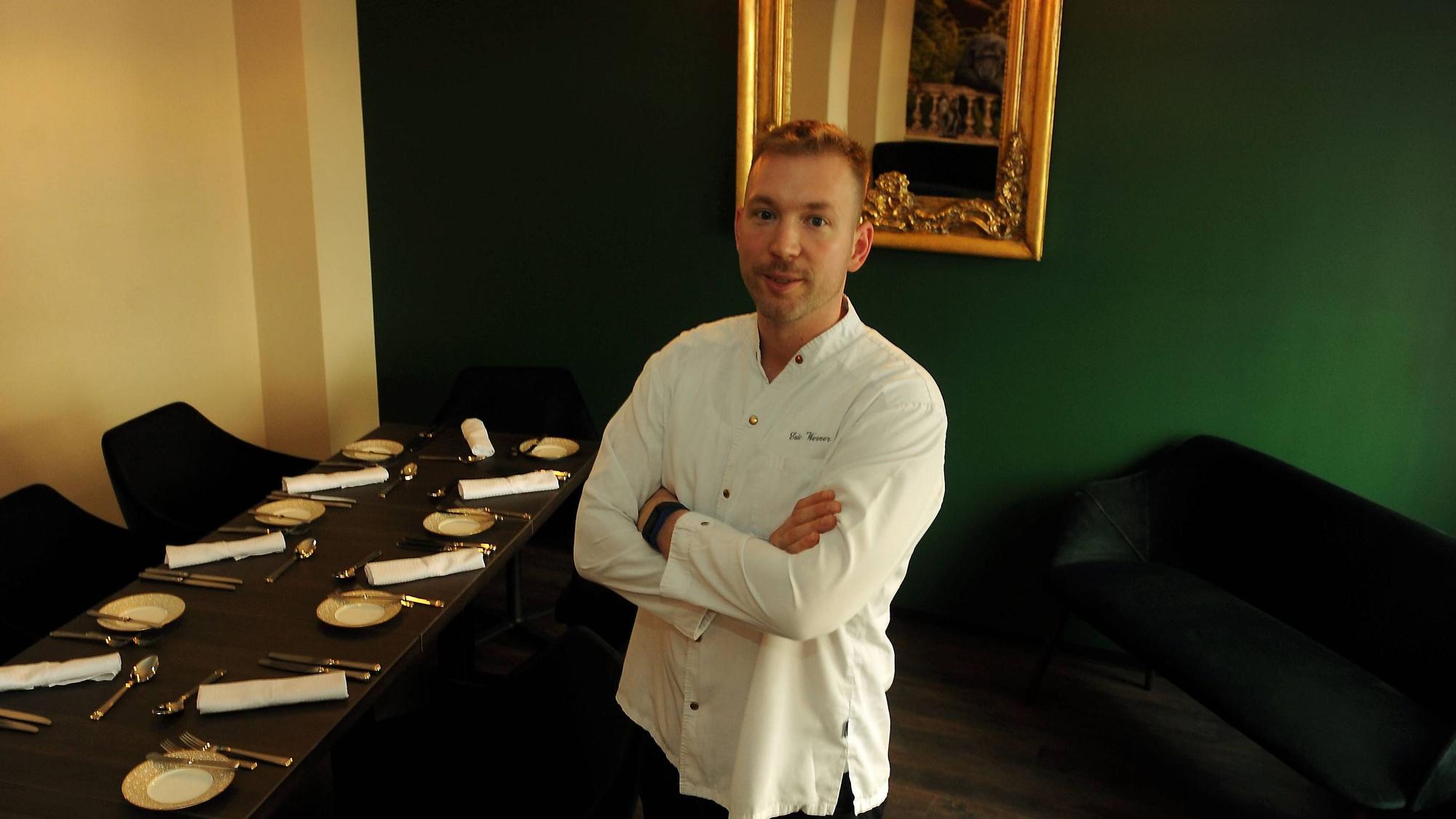Eric Werner im Restaurant Astrein.
