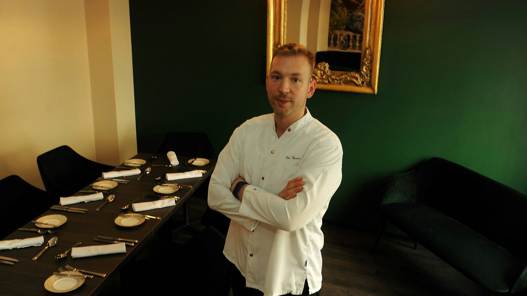 Eric Werner im Restaurant Astrein.