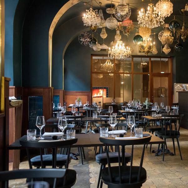 Das Restaurant Augustin von innen.