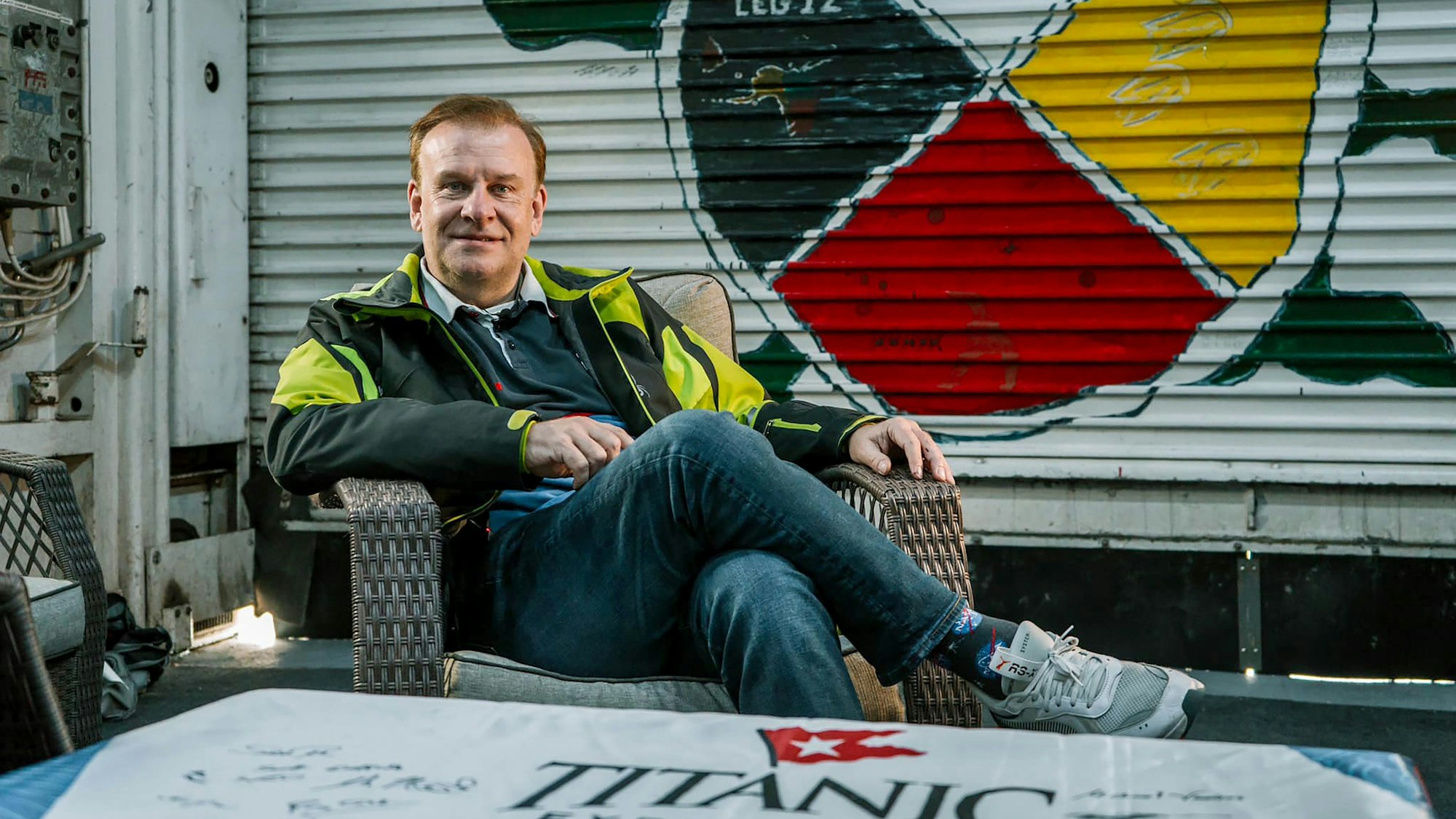 Dieses undatierte von Action Aviation herausgegebene Foto zeigt Hamish Harding. Der britische Geschäftsmann und Abenteurer ist an Bord des Tauchboots, das in der Nähe des „Titanic“-Wracks im Atlantik vermisst wird.