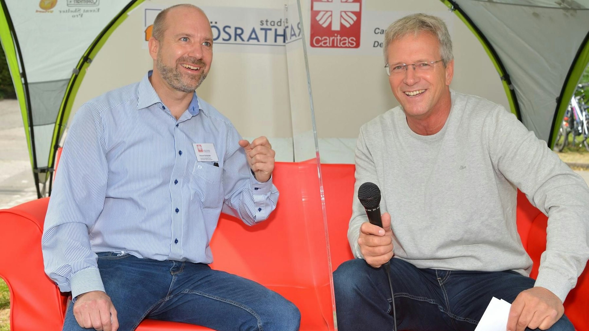 Roland Schauder (l.) und Marcus Mombauer