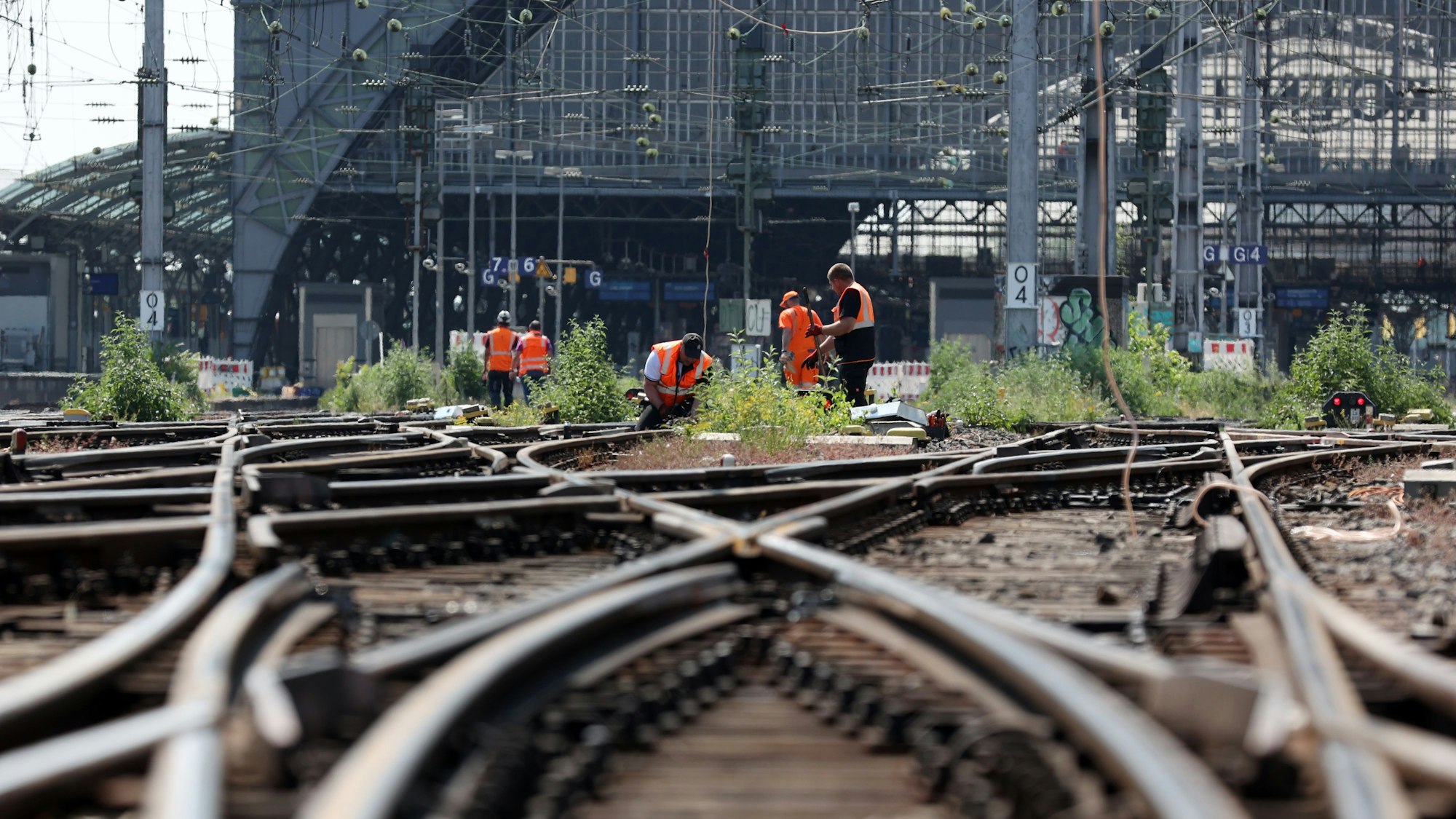 17.06.2023
Köln
Der Kölner Hauptbahnhof ist aufgrund der Zweiten Baustufe des elektronischen Stellwerk (ESTW) Köln Hbf tagsüber wegen Umrüstungsarbeiten für Fern- und Regionalverkehr geschlossen.
Foto: Martina Goyert