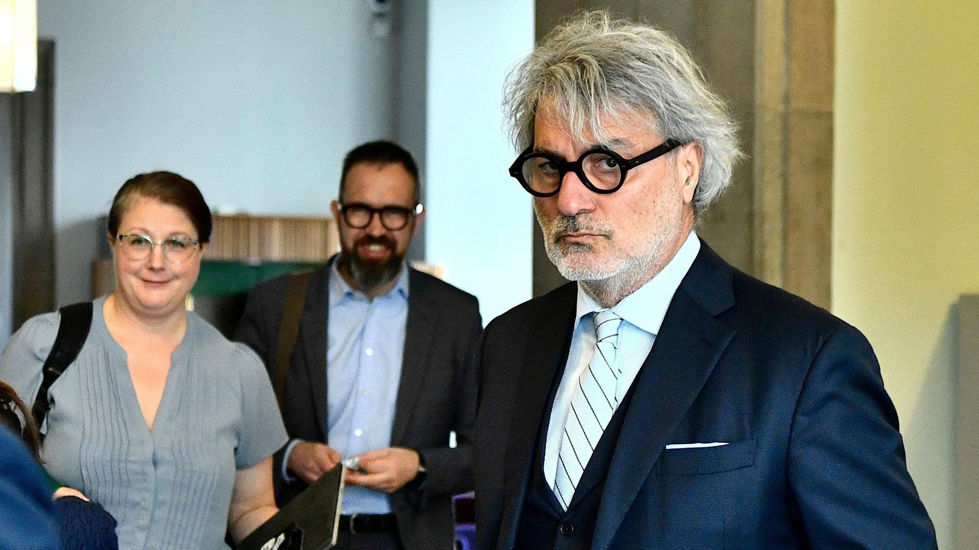 Paolo Macchiarini, Chirurg aus Italien, trifft im Gerichtssaal,
