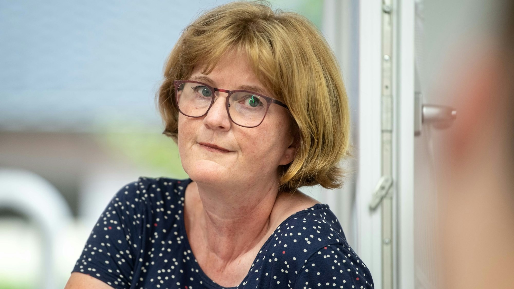 Das Bild zeigt die Chefin der Zülpicher Tafel: Heike Neumann.