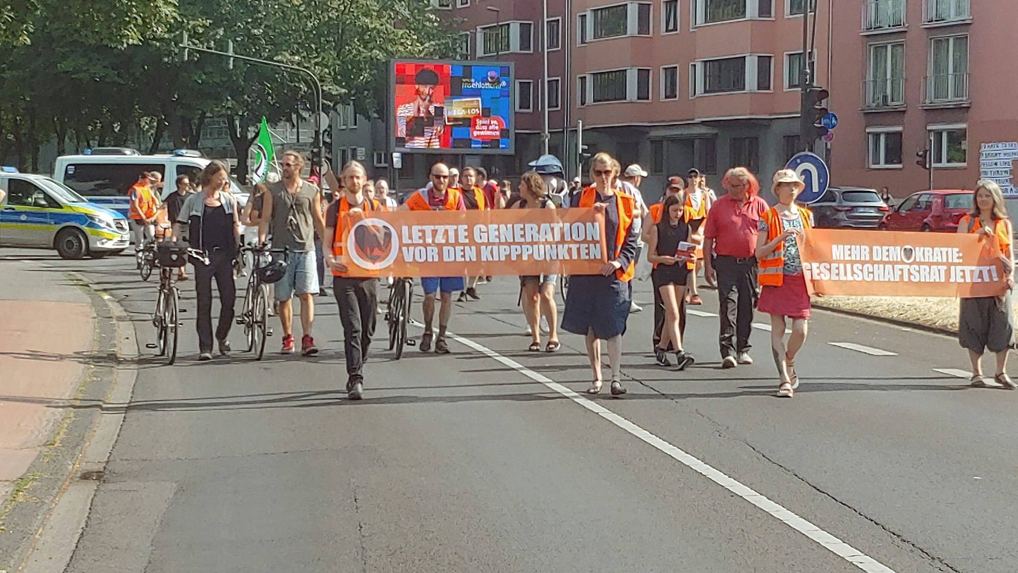 Letzte Generation in Köln