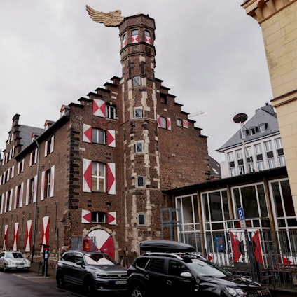 Blick auf das Zeughaus in Köln.
