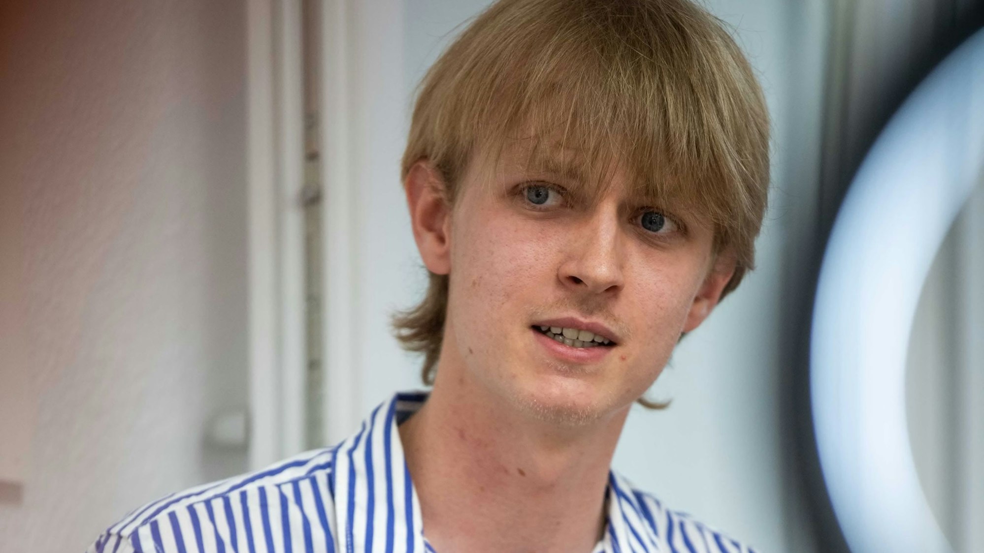 Das Bild zeigt SPD-Politiker Marvin Strick.