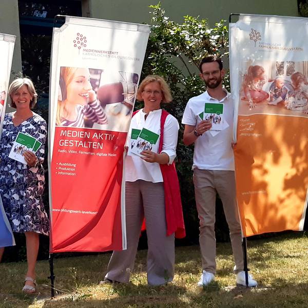 Das Team des Katholischen Bildungsforums stellt sein neues Programm vor.