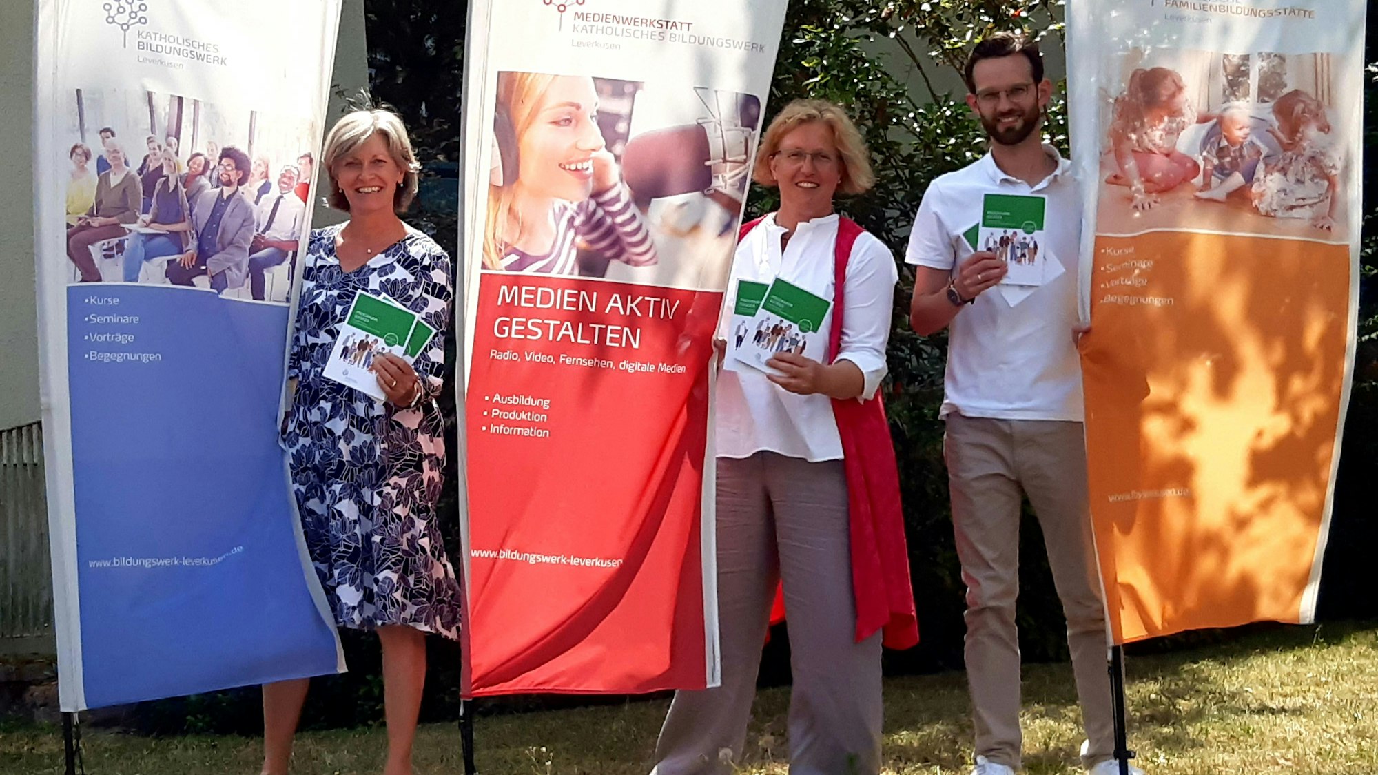 Das Team des Katholischen Bildungsforums stellt sein neues Programm vor.