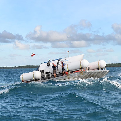 Das Tauchboot Titan wird vermisst. Es war unterwegs zum Wrack der Titanic. (Archivbild)