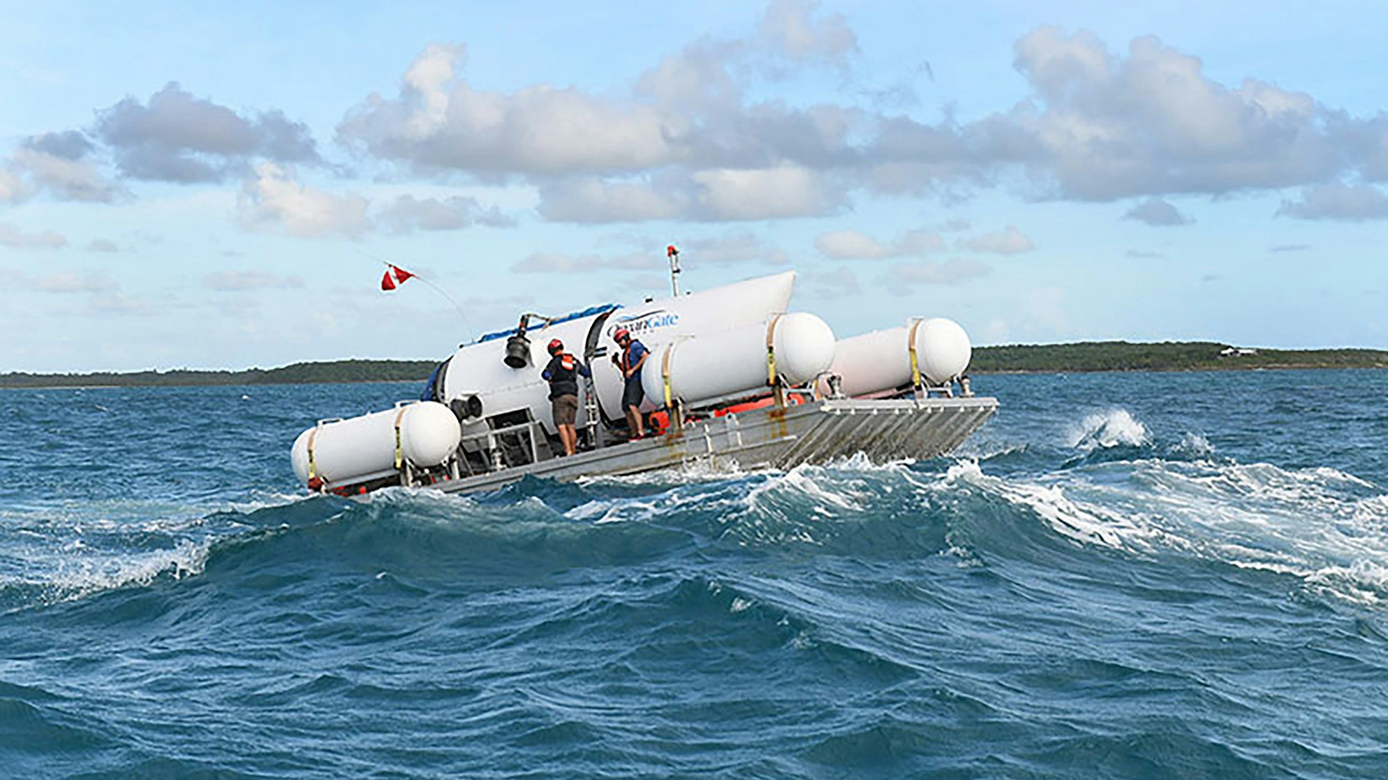 Das Tauchboot Titan wird vermisst. Es war unterwegs zum Wrack der Titanic. (Archivbild)