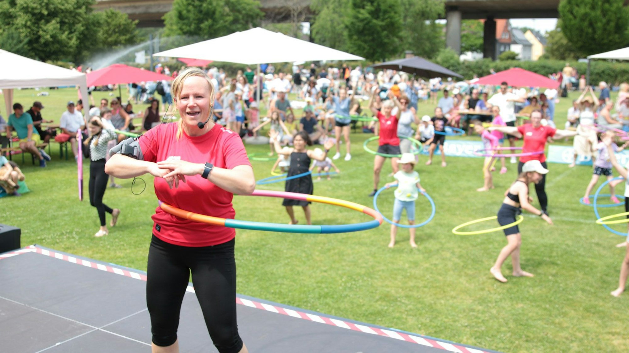 Das vielfältige Mitmachprogramm wurde von den Gästen gut angenommen.