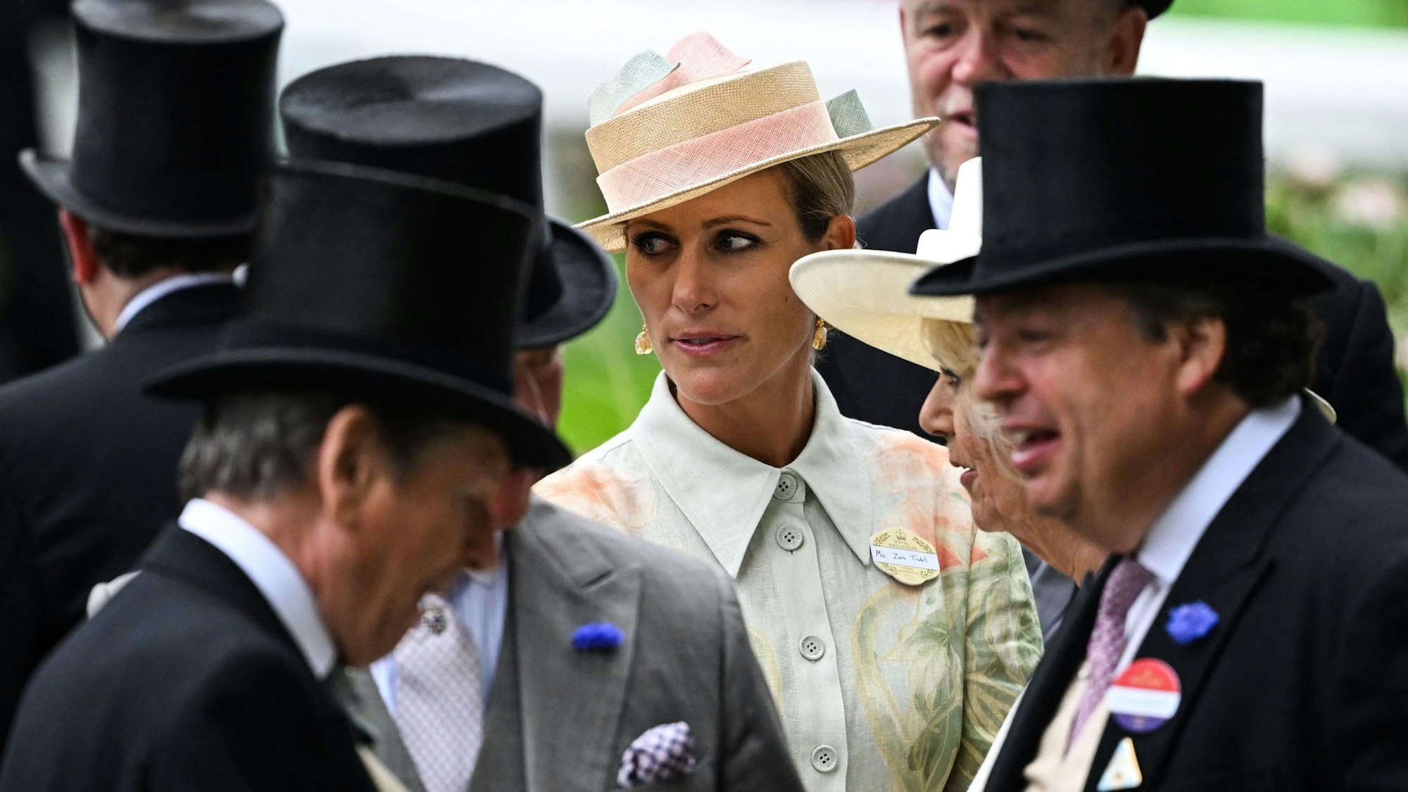 Zara Tindall war ebenfalls unter den Gästen.