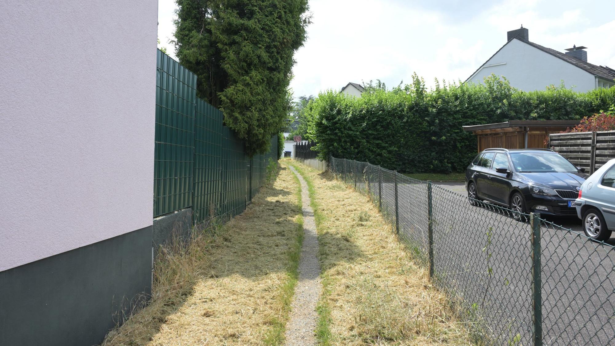 Weg zwischen Jakob-Busch-Straße und Jakob-Euler-Straße
