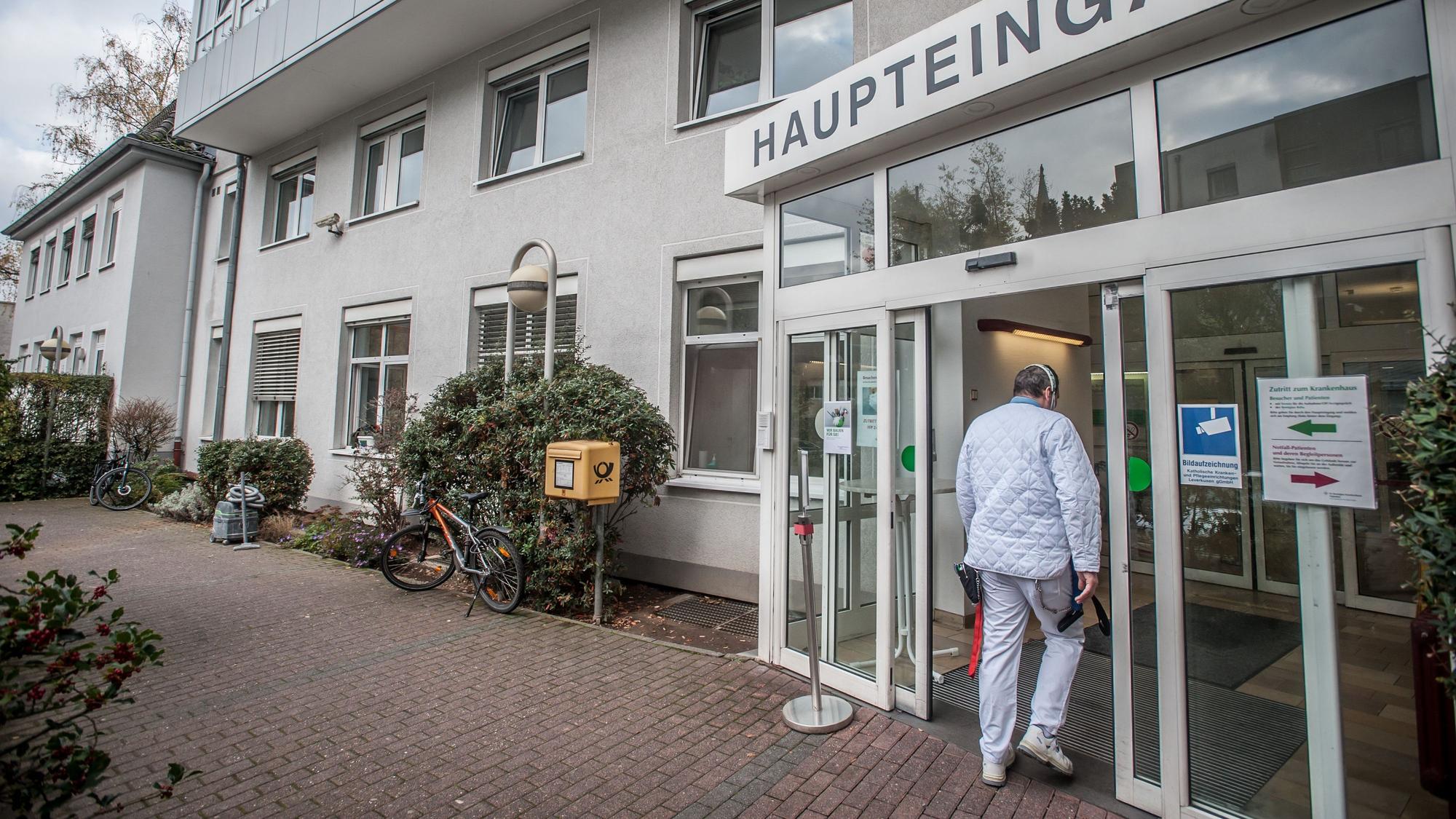 Das St.-Remigius-Krankenhaus in Opladen.