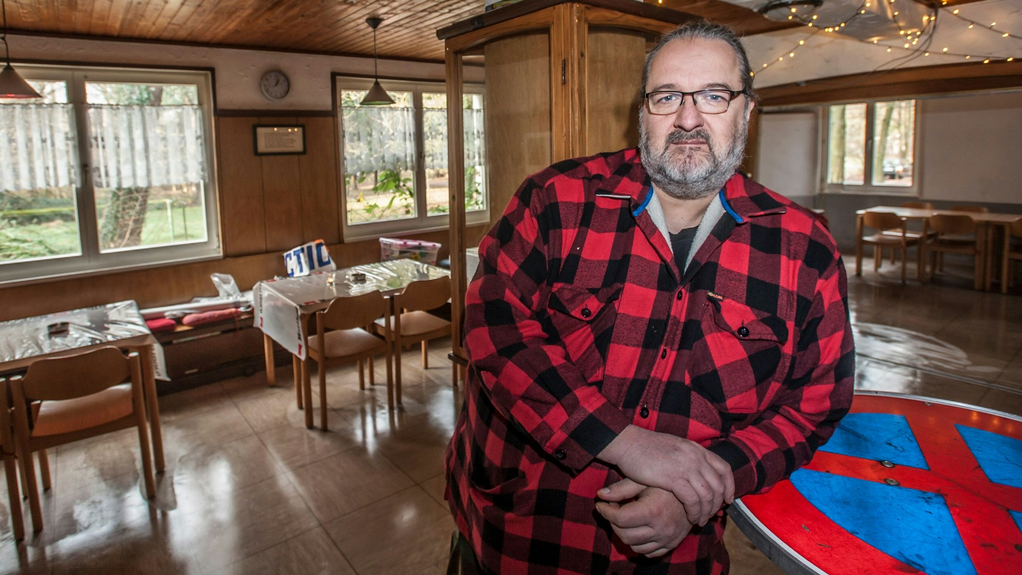 Reinhold Pupka, Leiter des Naturfreundehauses Am Block