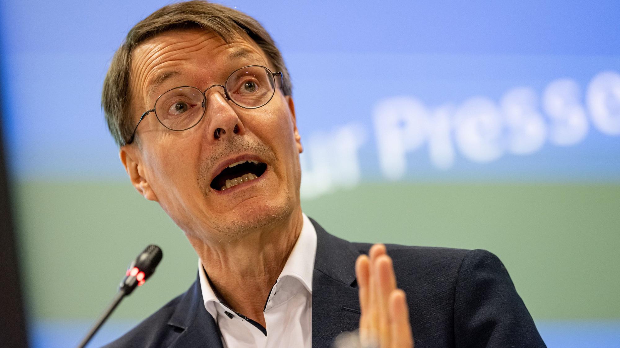 Karl Lauterbach (SPD), Bundesminister für Gesundheit.