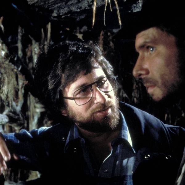Steven Spielberg & Harrison Ford Characters: Director, Indiana Jones Film: Raiders Of The Lost Ark Indiana Jones USA 1981