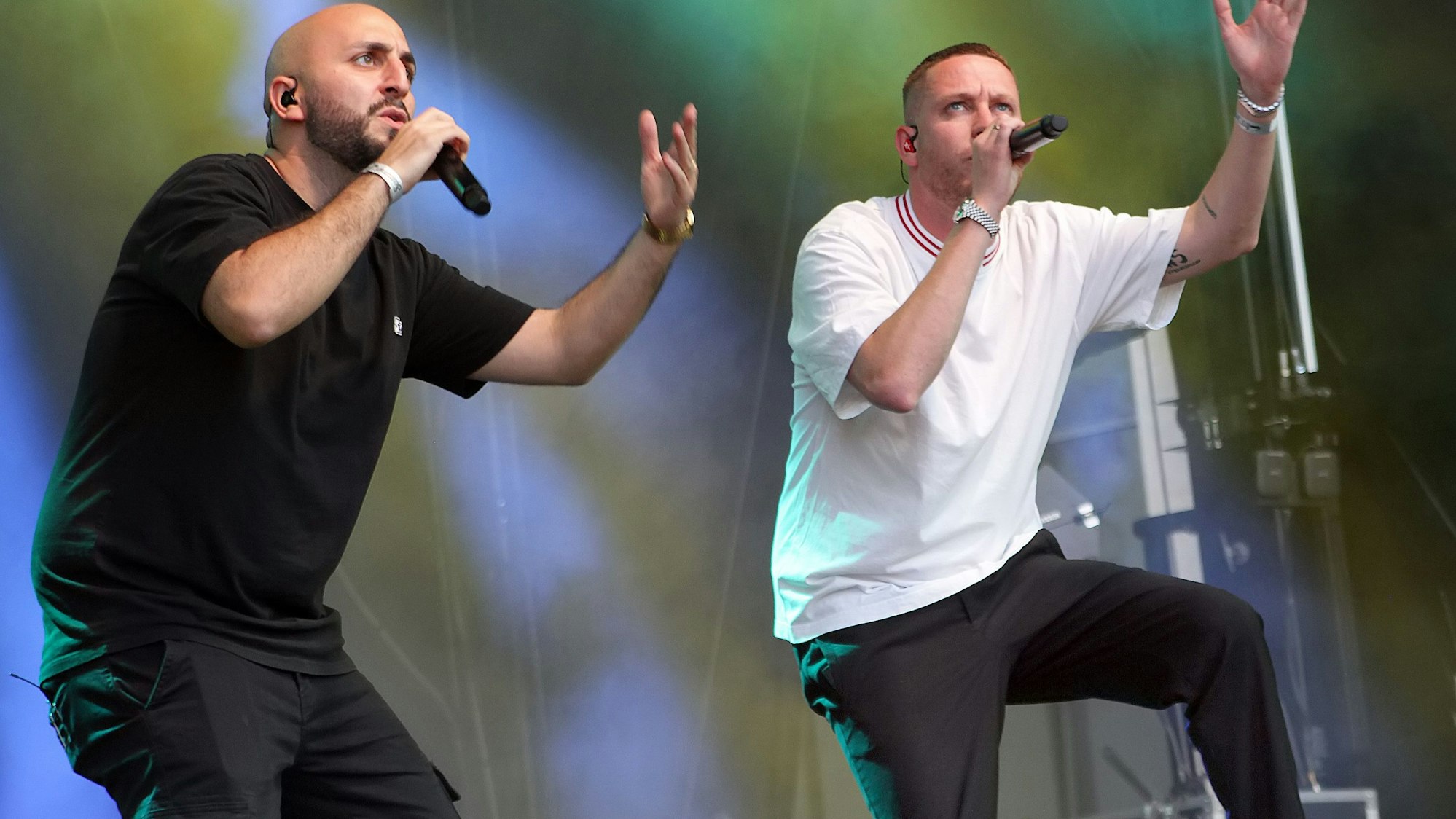 Das Bild zeigt Mo-Torres und sein Live-Partner Cengiz.